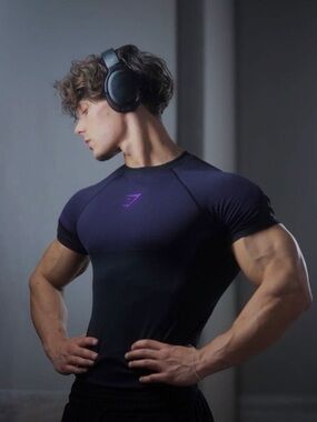 Gymshark Onyx 5.0 Seamless T-Shirt Purple